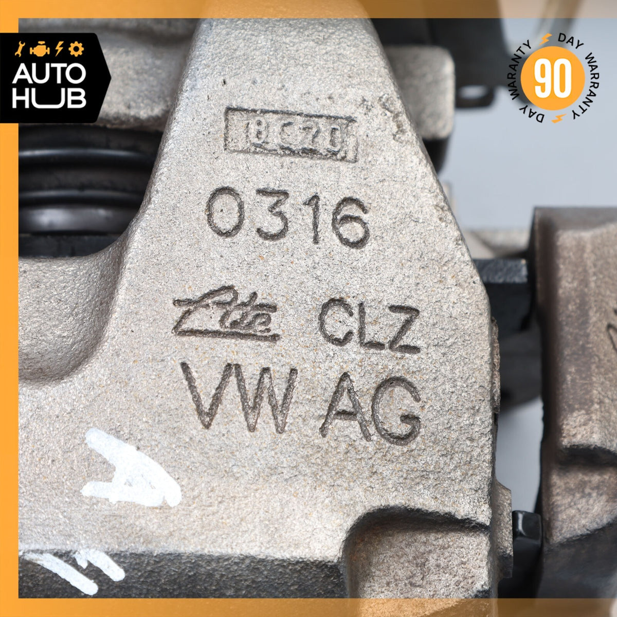 17-24 Audi B9 A4 Front Left & Right Side Brake Caliper Calipers Set OEM 56k - photo 12