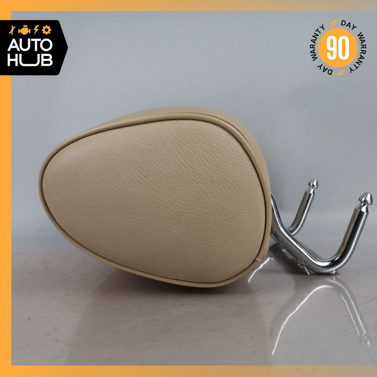 92-99 Mercedes W140 S320 Rear Left or Right Seat Headrest Beige 1409702450 OEM - photo 10