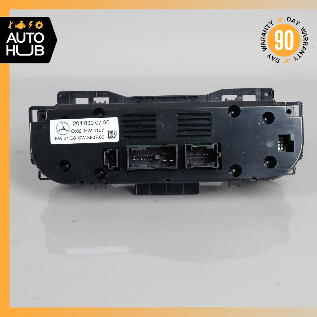 08-11 Mercedes W204 C63 AMG C300 AC A/C Heater Climate Control 2048300790 OEM - photo 9