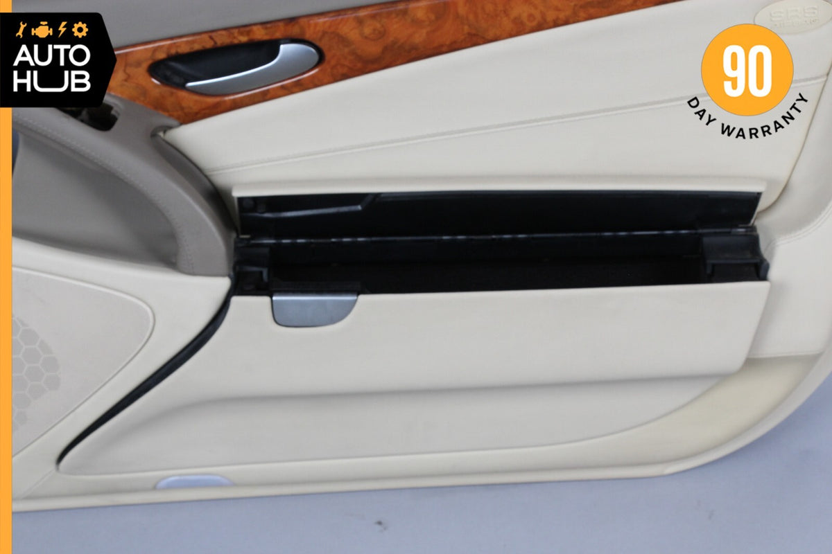 09-12 Mercedes R230 SL550 Interior Door Panel Right Passenger Side Beige OEM 79k - photo 11