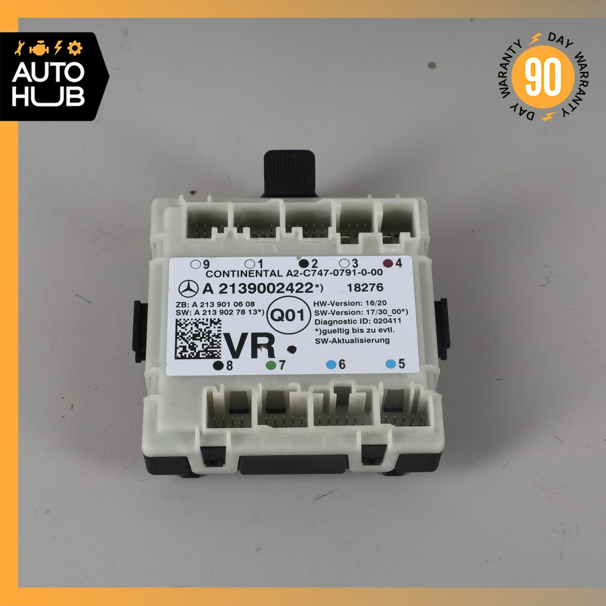 Mercedes W213 E300 Front Right Side Door Control Module 2139002422 OEM - photo 3