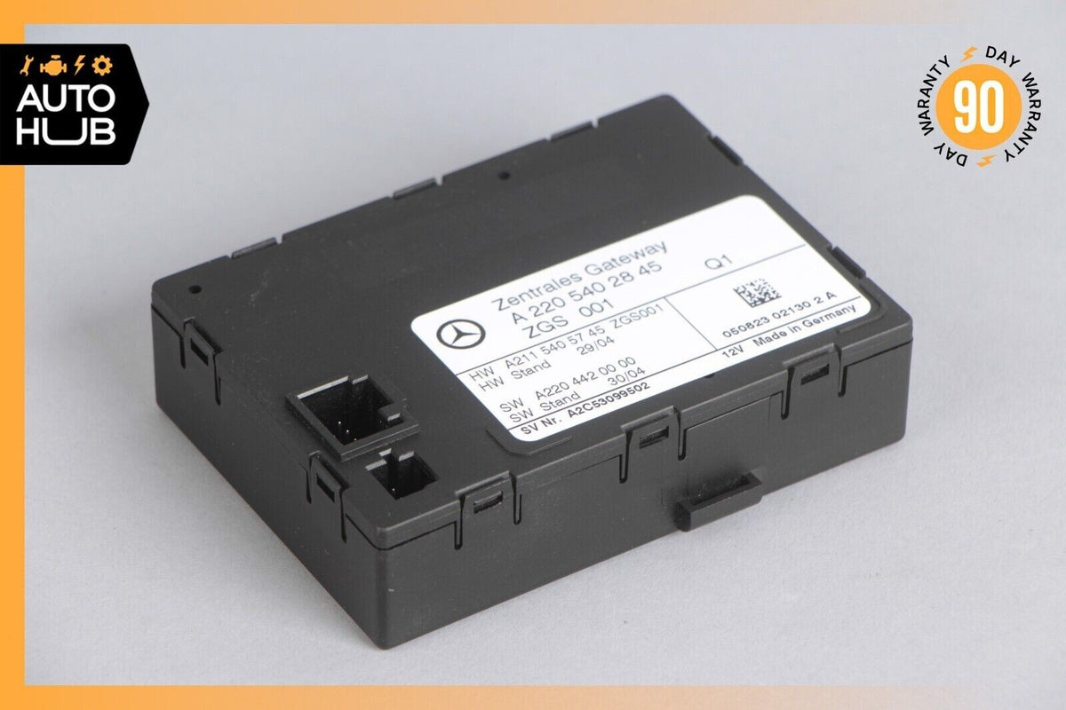 03-11 Mercedes R230 SL500 E550 Central Gateway Control Module 2205402845 OEM - photo 1