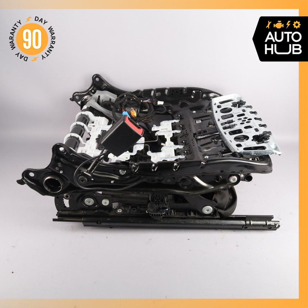 15-23 Mercedes W205 C43 AMG GLC300 Front Left Seat Rail Track Frame w/Motors OEM - photo 3