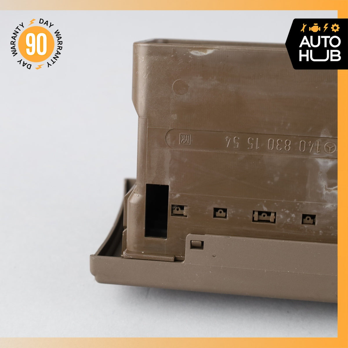 97-99 Mercedes W140 CL600 S500 Coupe Dash Center Middle A/C Air Vent Brown OEM - photo 15