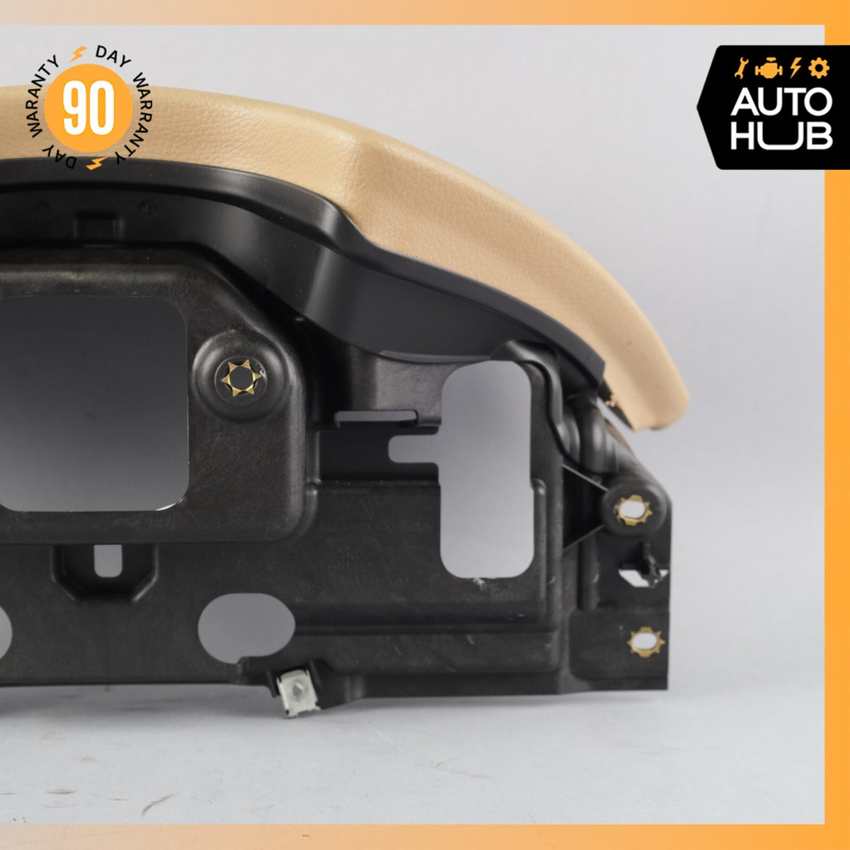 11-18 Porsche Cayenne 958 Upper Dashboard Dash Board Cluster Cover Beige OEM - photo 10