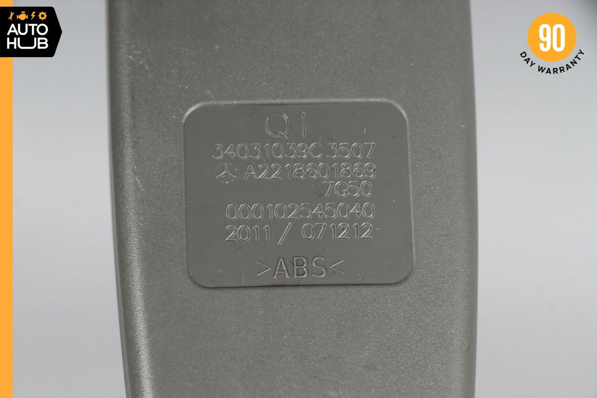 07-09 Mercedes W221 S550 CL550 Front Right Passenger Side Seat Belt Buckle OEM - photo 11