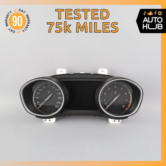 17-20 Maserati Levante M161 3.0L V6 Instrument Cluster Speedometer OEM 75k - photo 1