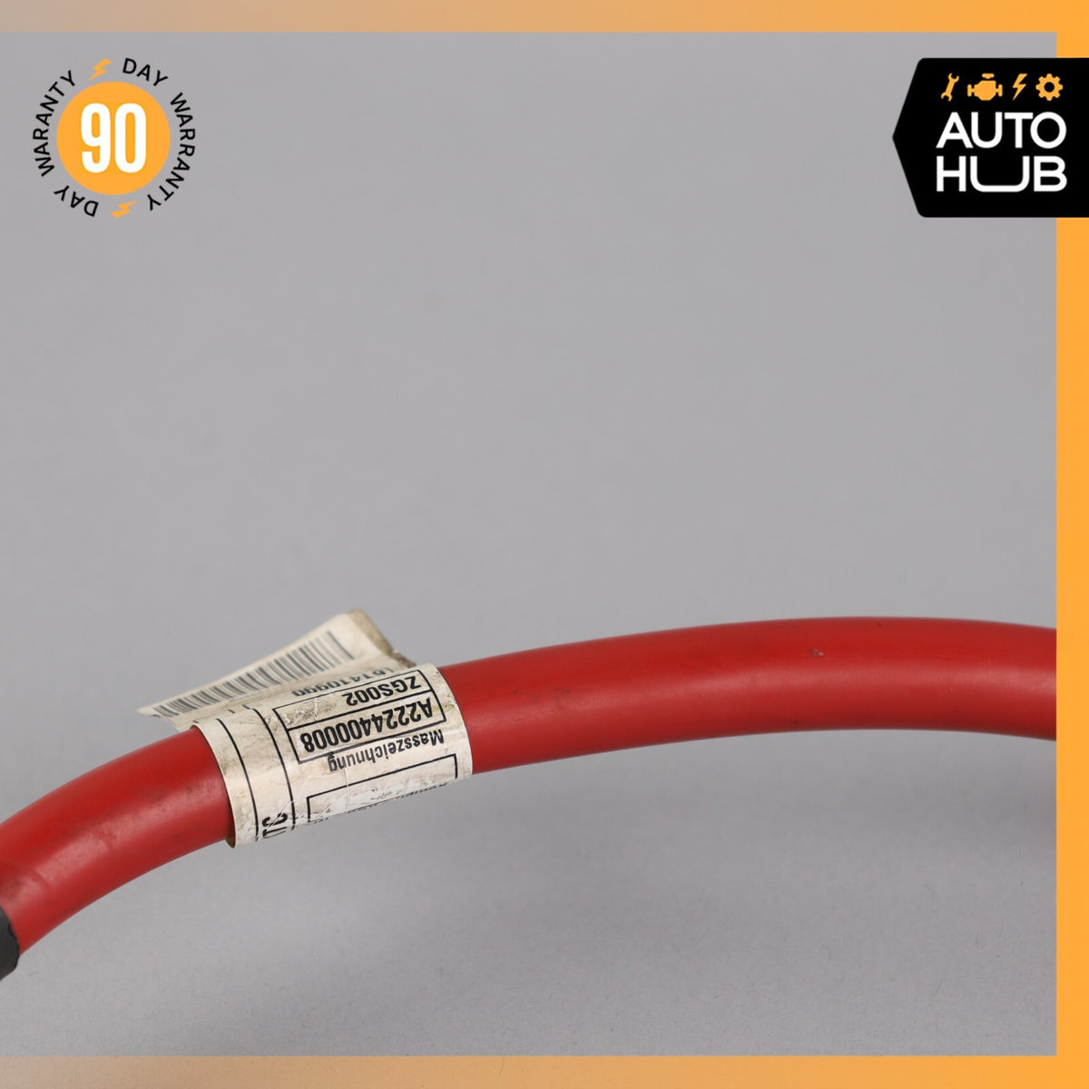 14-15 Mercedes W222 S600 S550 S63 AMG Positive Battery Terminal Cable OEM - photo 3