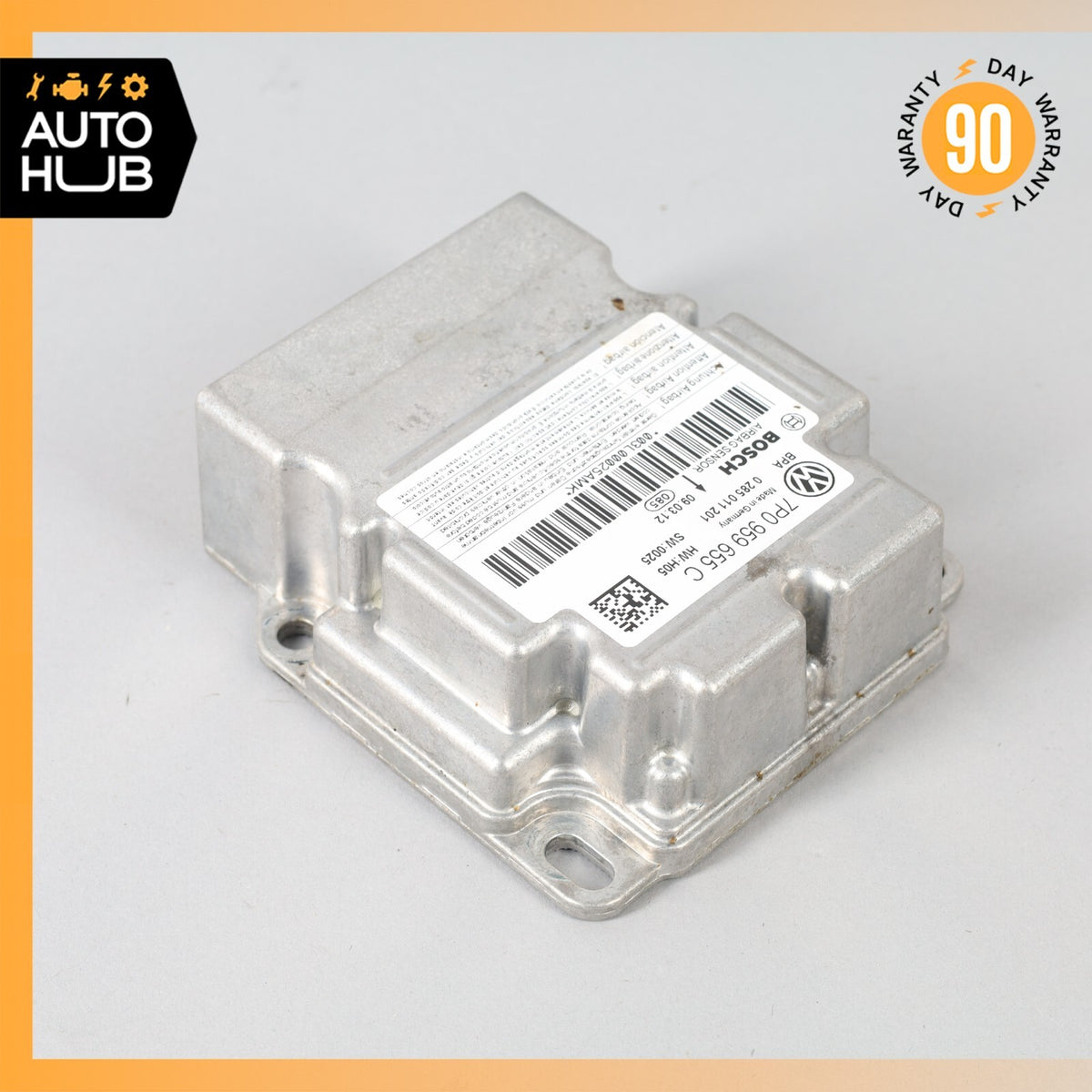 11-14 Porsche Cayenne 958 Airbag Air Bag Sensor SRS Control Module OEM - photo 2