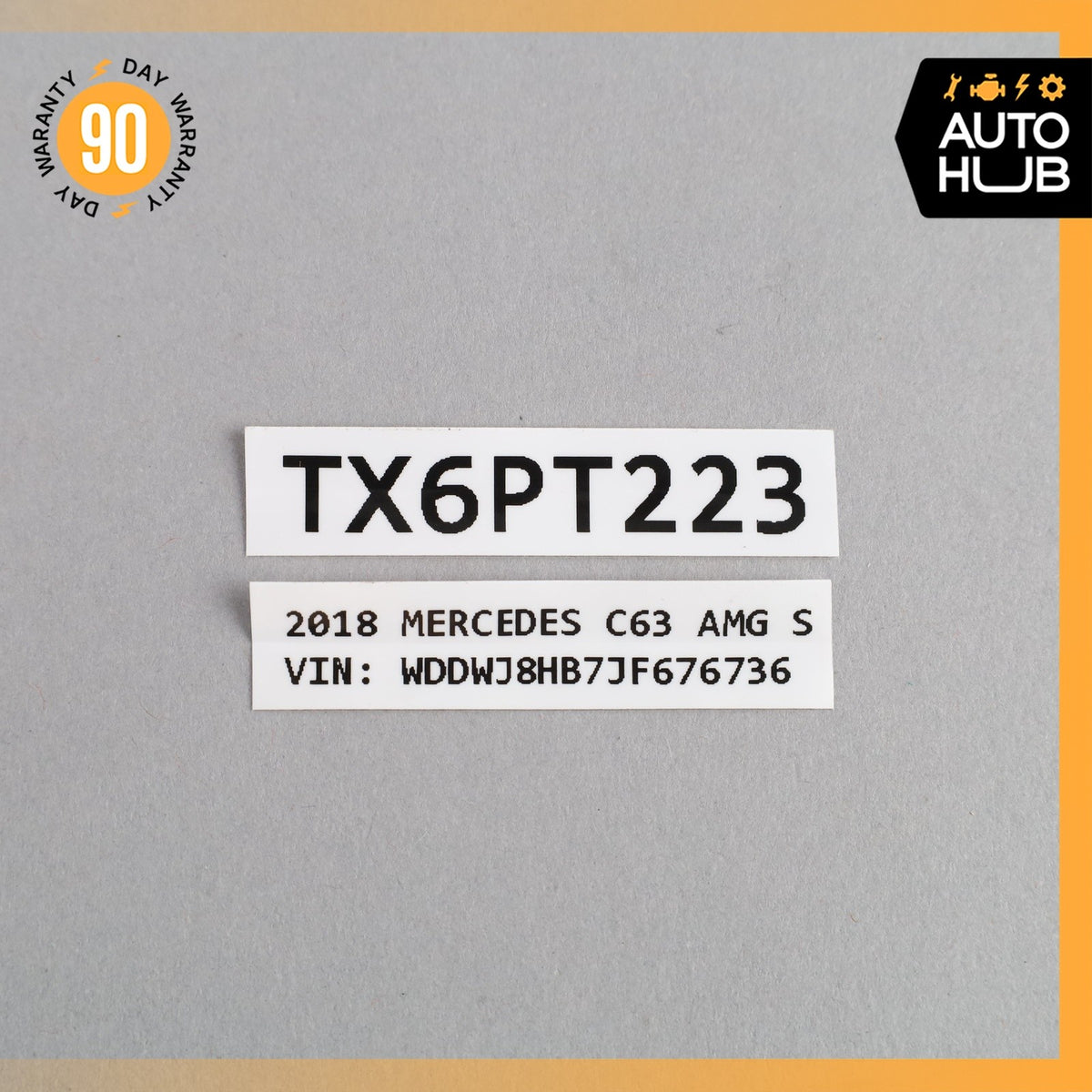 Mercedes W205 C63 E300 Front or Rear Bumper Inner Parktronic Parking Sensor OEM - photo 10