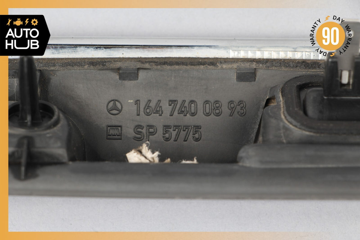 06-11 Mercedes W164 ML63 AMG ML320 Trunk Lid Hatch Latch Handle Molding Trim OEM - photo 11