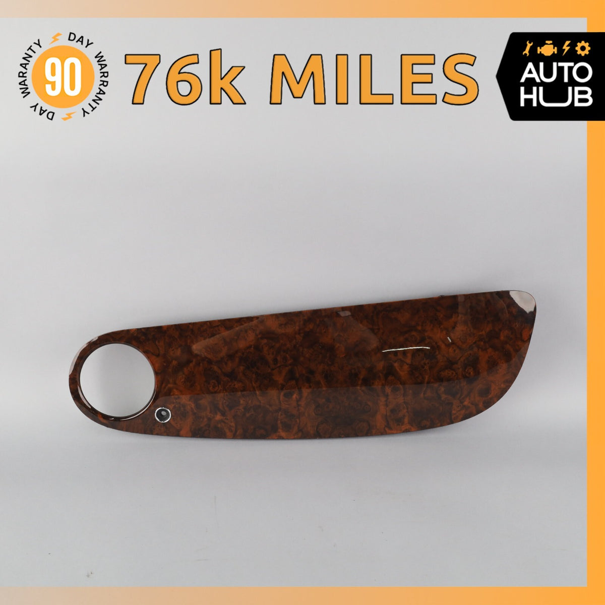 03-13 Bentley Continental Flying Spur Right Dashboard Dash Trim Bezel OEM 76k - photo 1