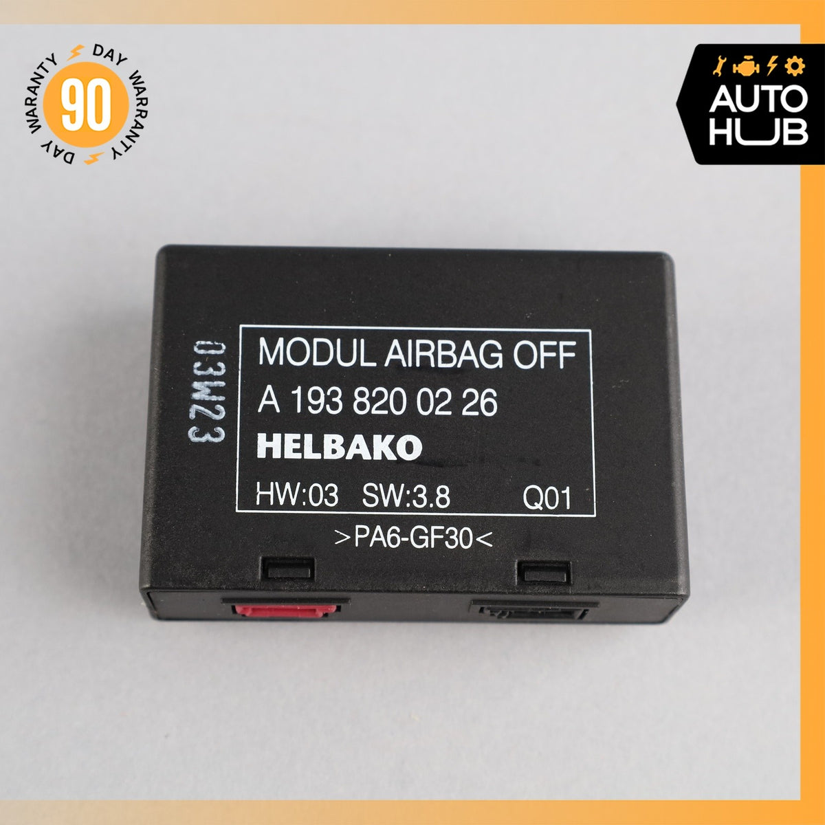 04-08 Chrysler Crossfire Safety Control Module SRS OEM - photo 9