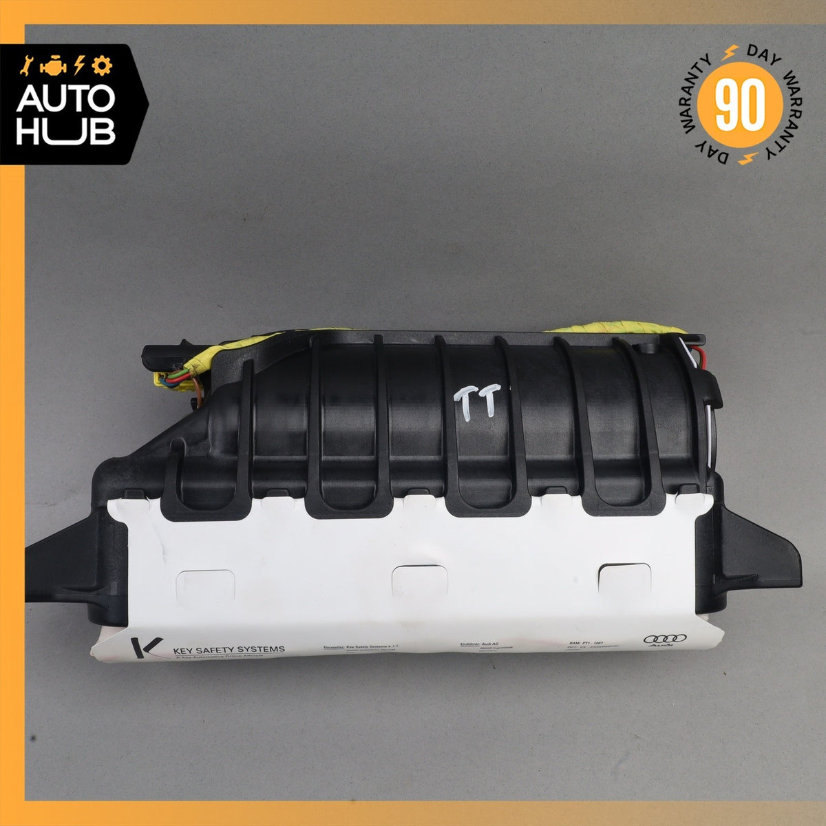 08-15 Audi 8J TT Right Passenger Side Dashboard Upper Airbag OEM 74k - photo 8