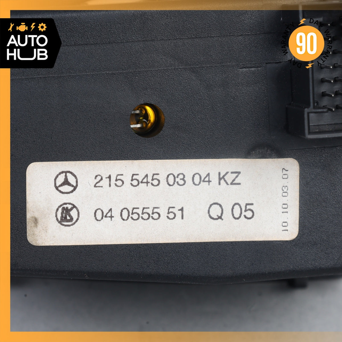 00-06 Mercedes W215 CL500 Headlight Lamp Control Switch Button 2155450304 OEM - photo 12