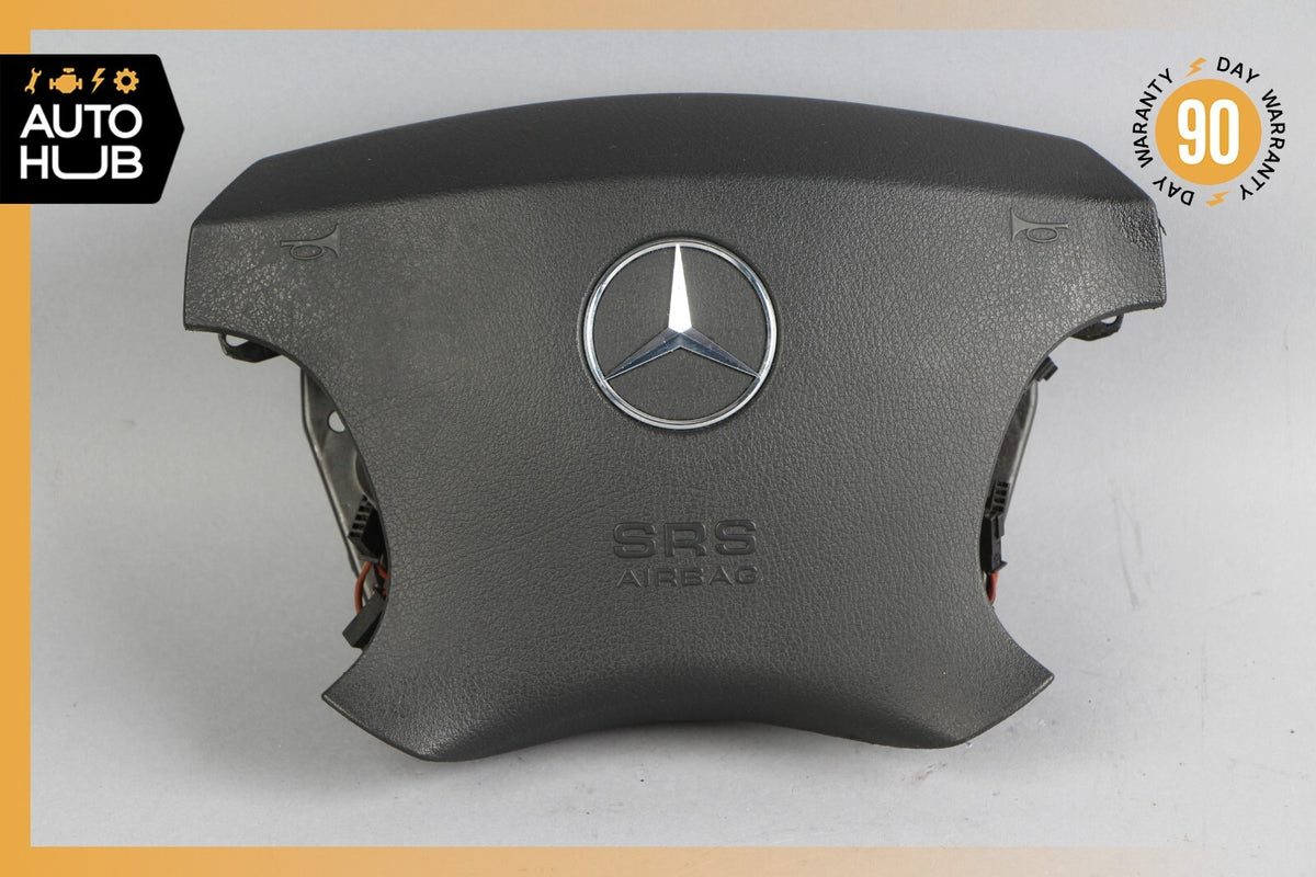 00-06 Mercedes W220 S430 CL500 Steering Wheel Air Bag Black 2204602498 OEM - photo 1