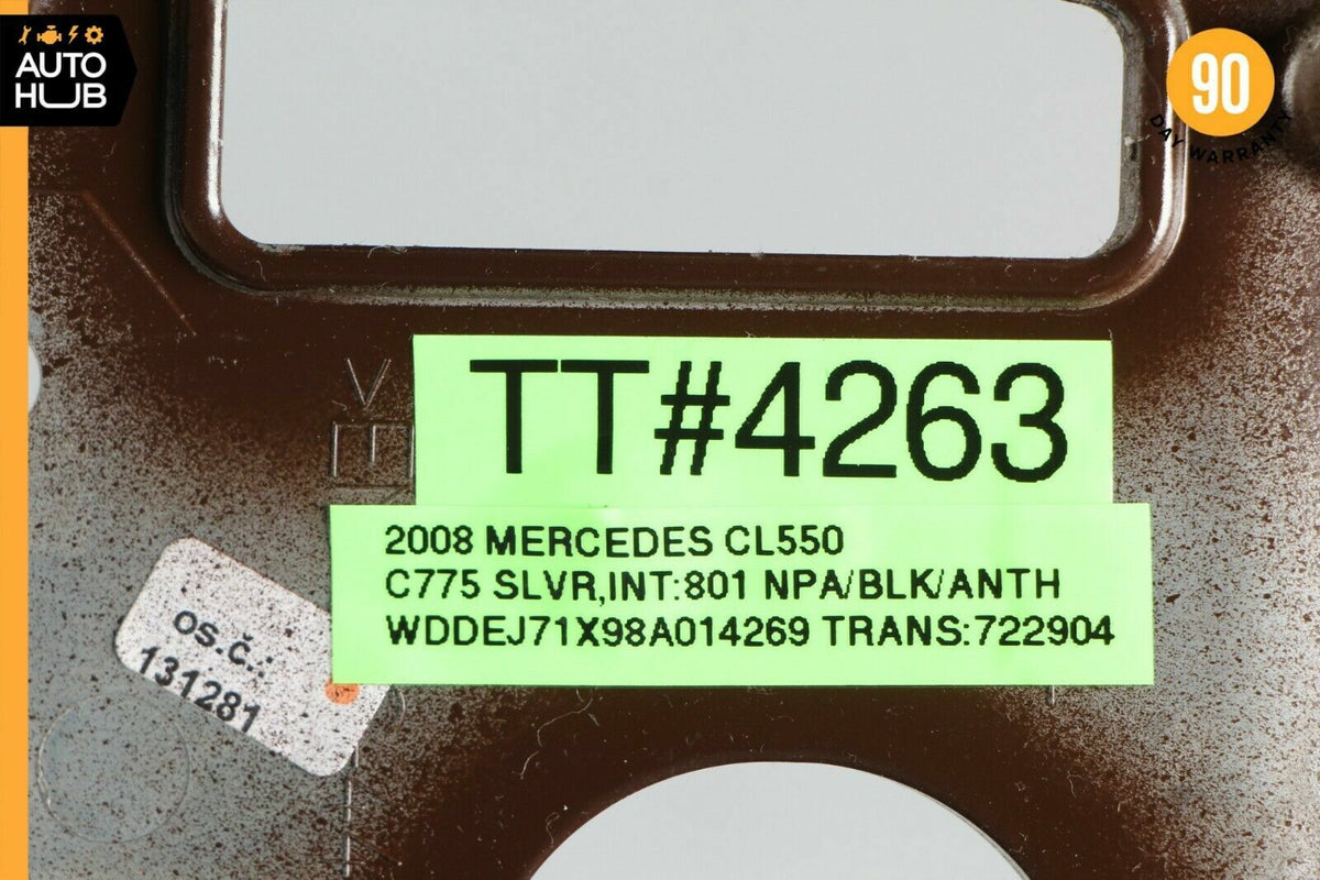 07-14 Mercedes W216 CL550 CL63 AMG Center Console Multi Function Switch Trim OEM - photo 11