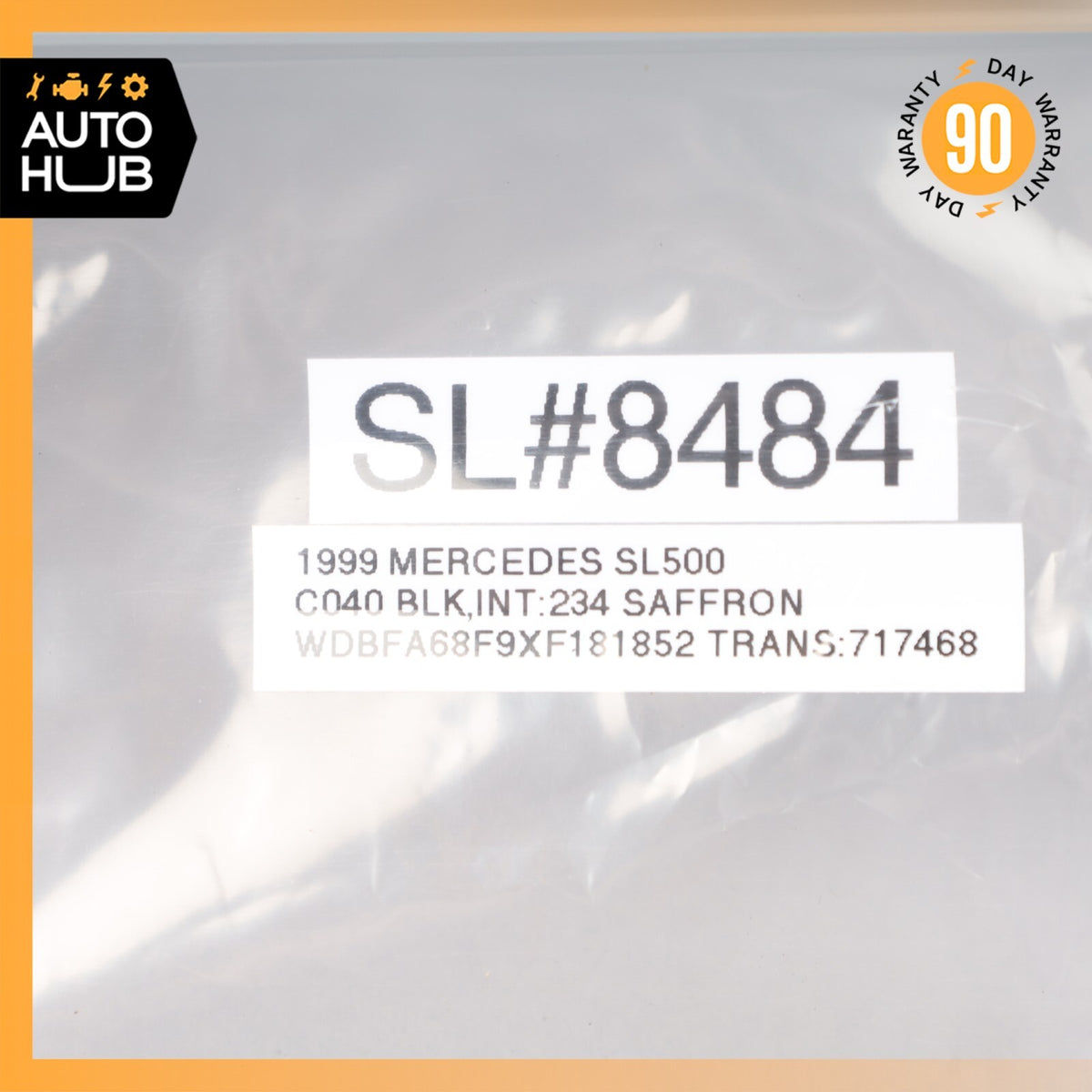 99-02 Mercedes R129 SL500 Oxygen O2 Sensor Lambda Set of 4 OEM - photo 12