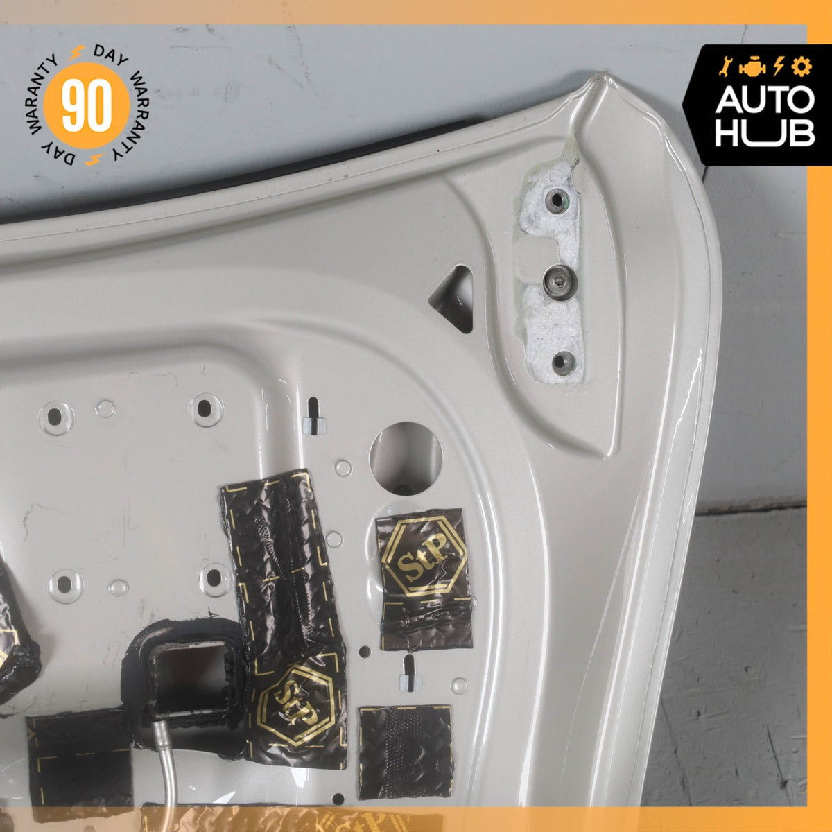 12-14 Bentley Continental GT Coupe Trunk Lid Panel Assembly White OEM 56k - photo 17