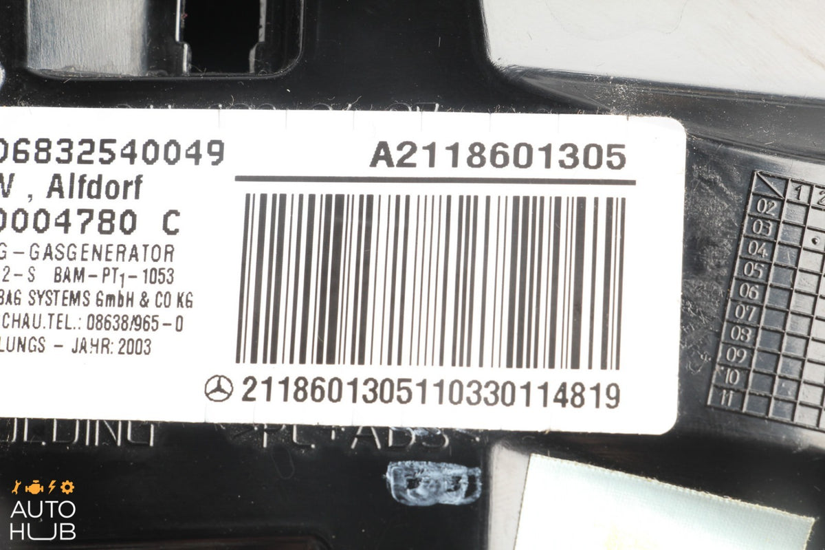 03-06 Mercedes W211 E350 E500 Dashboard Glove Box Storage Compartment Grey OEM - photo 11
