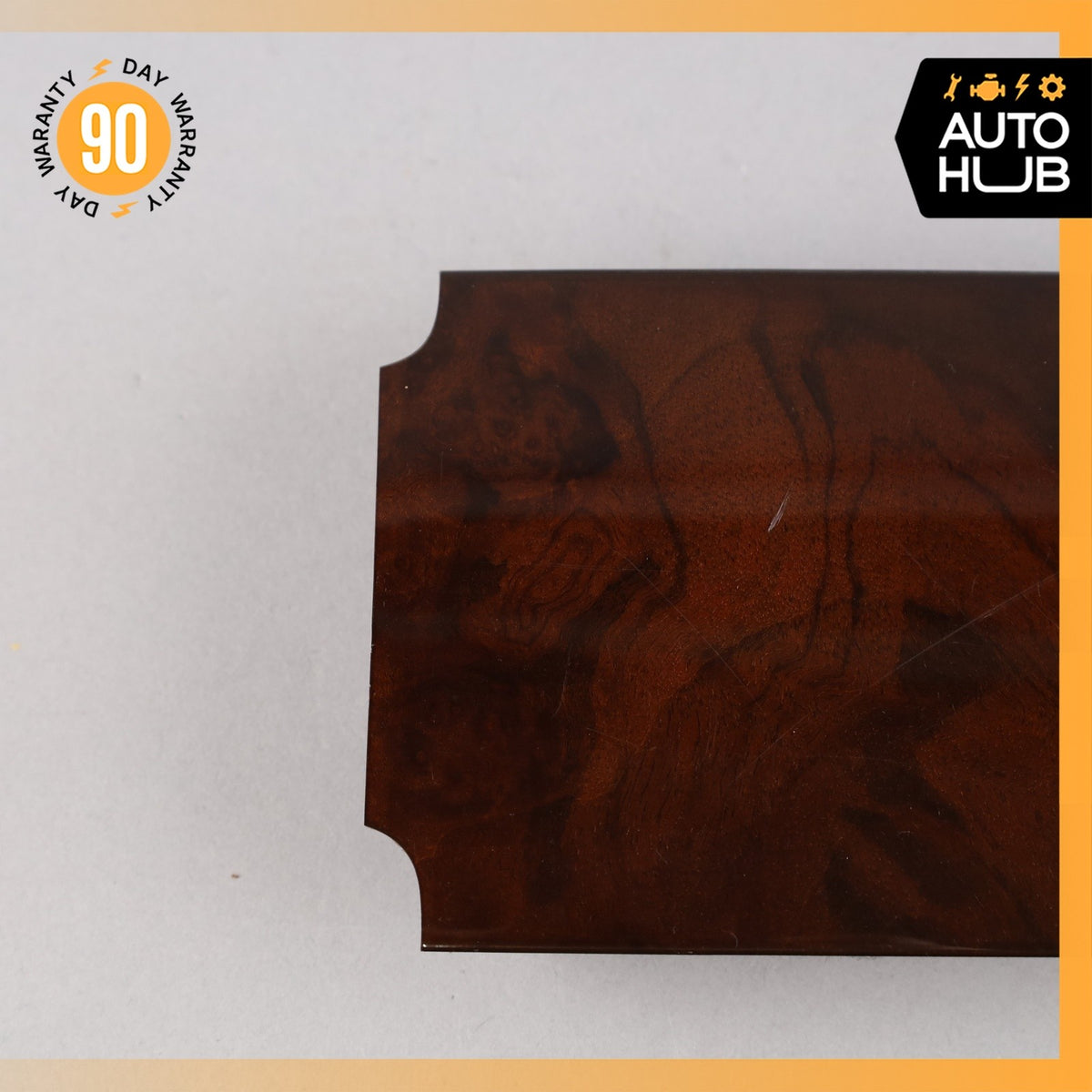 10-16 Porsche Panamera 970 Rear Console Cupholder Bezel Trim Wood OEM - photo 3