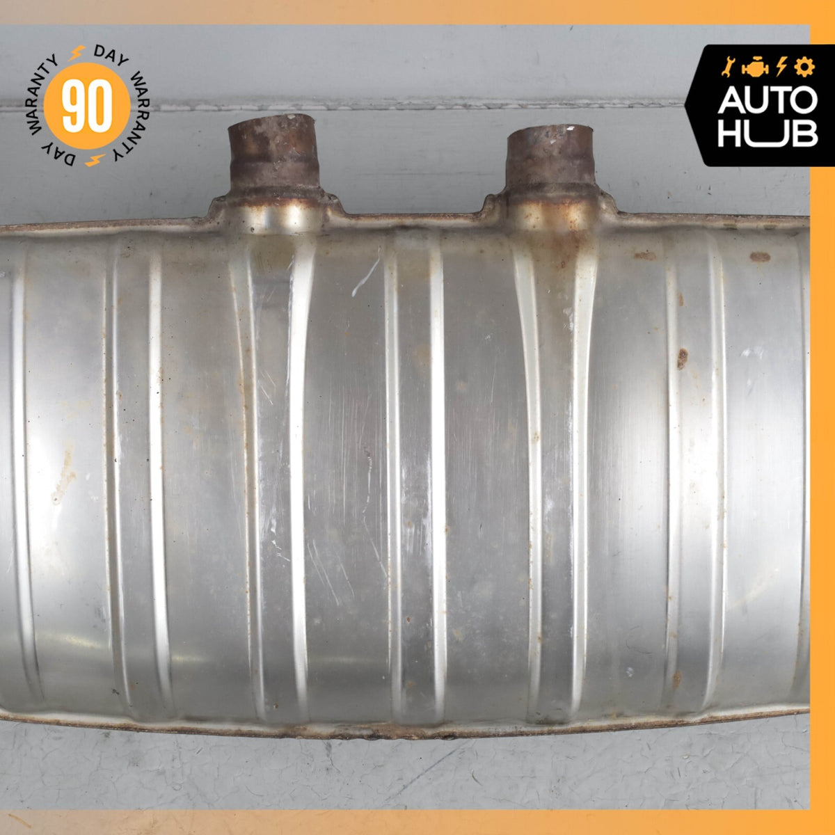 03-06 Porsche Cayenne 955 Turbo S Dual Exhaust Muffler Mufflers Assembly OEM - photo 10