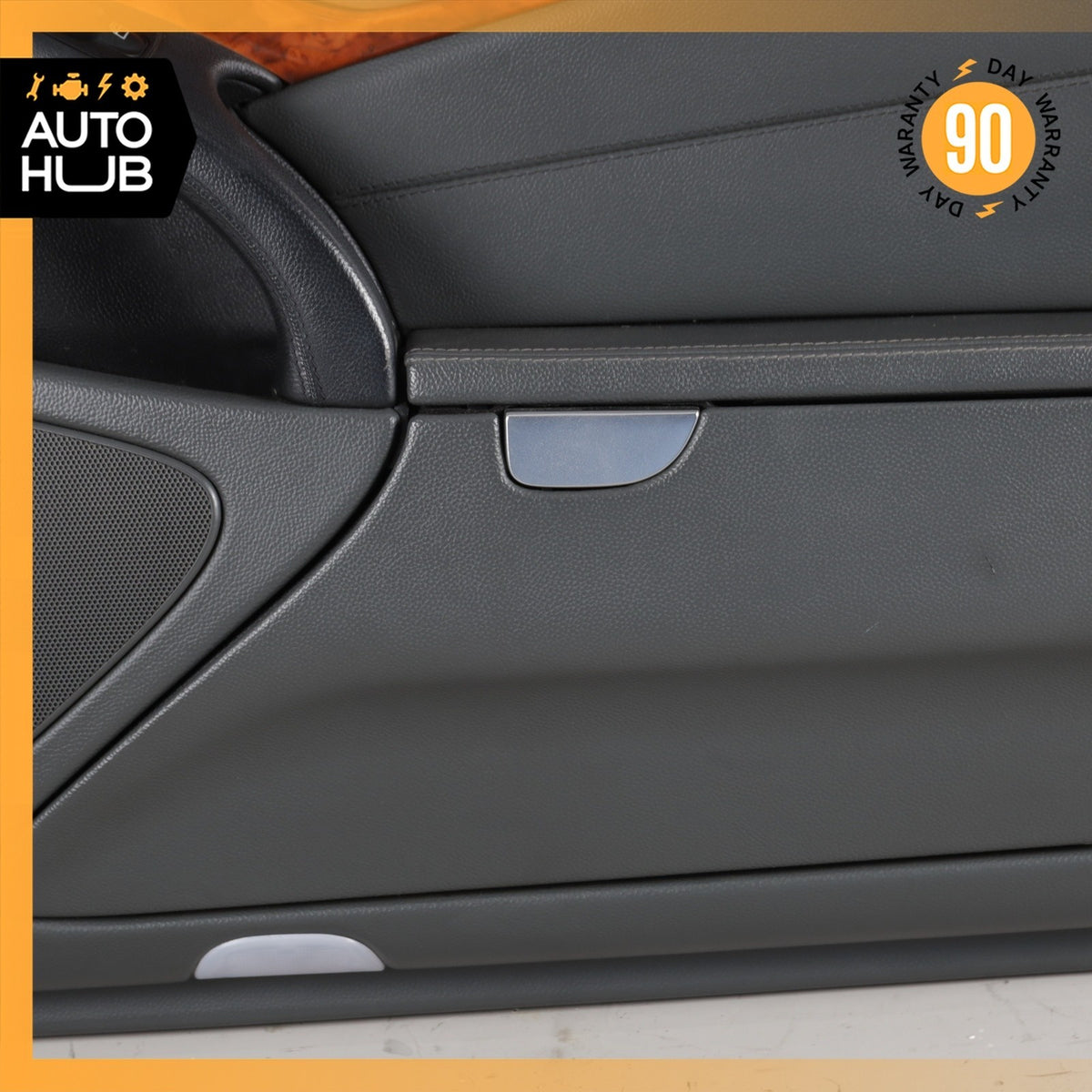 03-06 Mercedes R230 SL500 SL55 Right Side Interior Door Panel Charcoal OEM - photo 6
