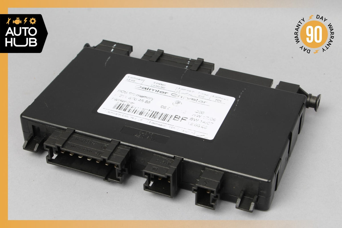 03-11 Mercedes X164 GL550 CLS550 ML350 Front Right Side Seat Control Module OEM - photo 1