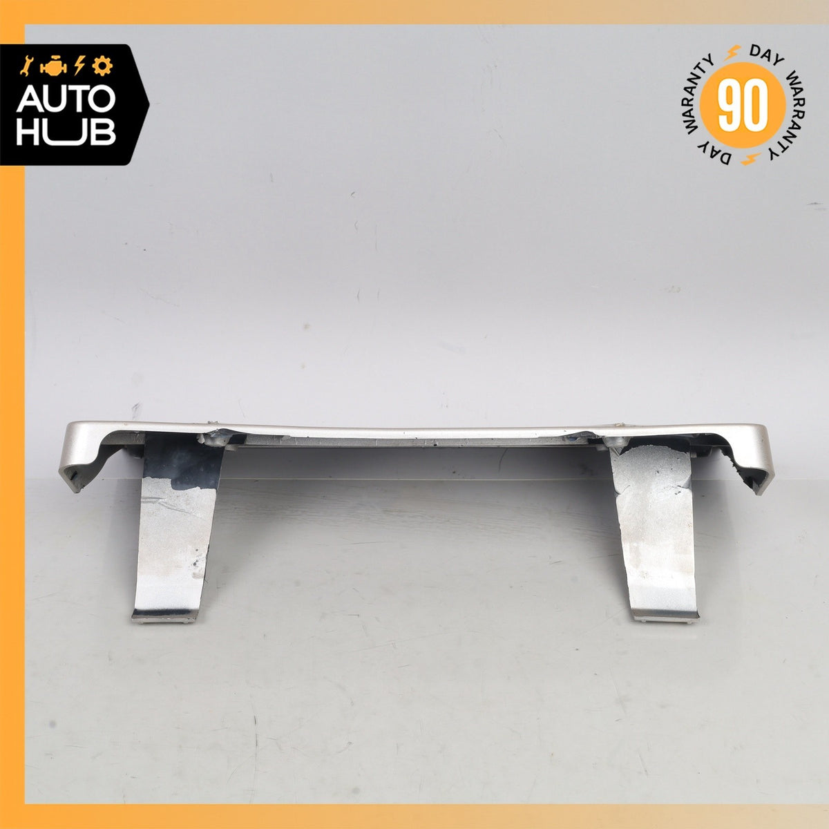 2000 Mercedes W220 S430 S500 Front Bumper License Plate Bracket Holder OEM - photo 8
