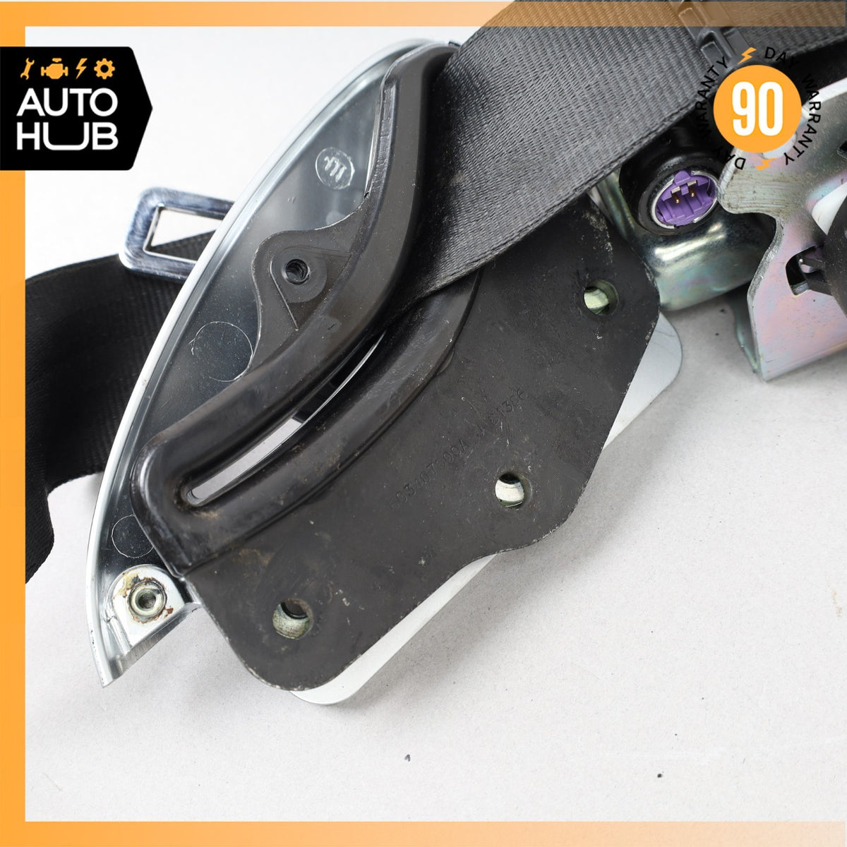 07-11 Bentley Continental GTC Speed Front Right Passenger Side Seat Belt OEM - photo 9