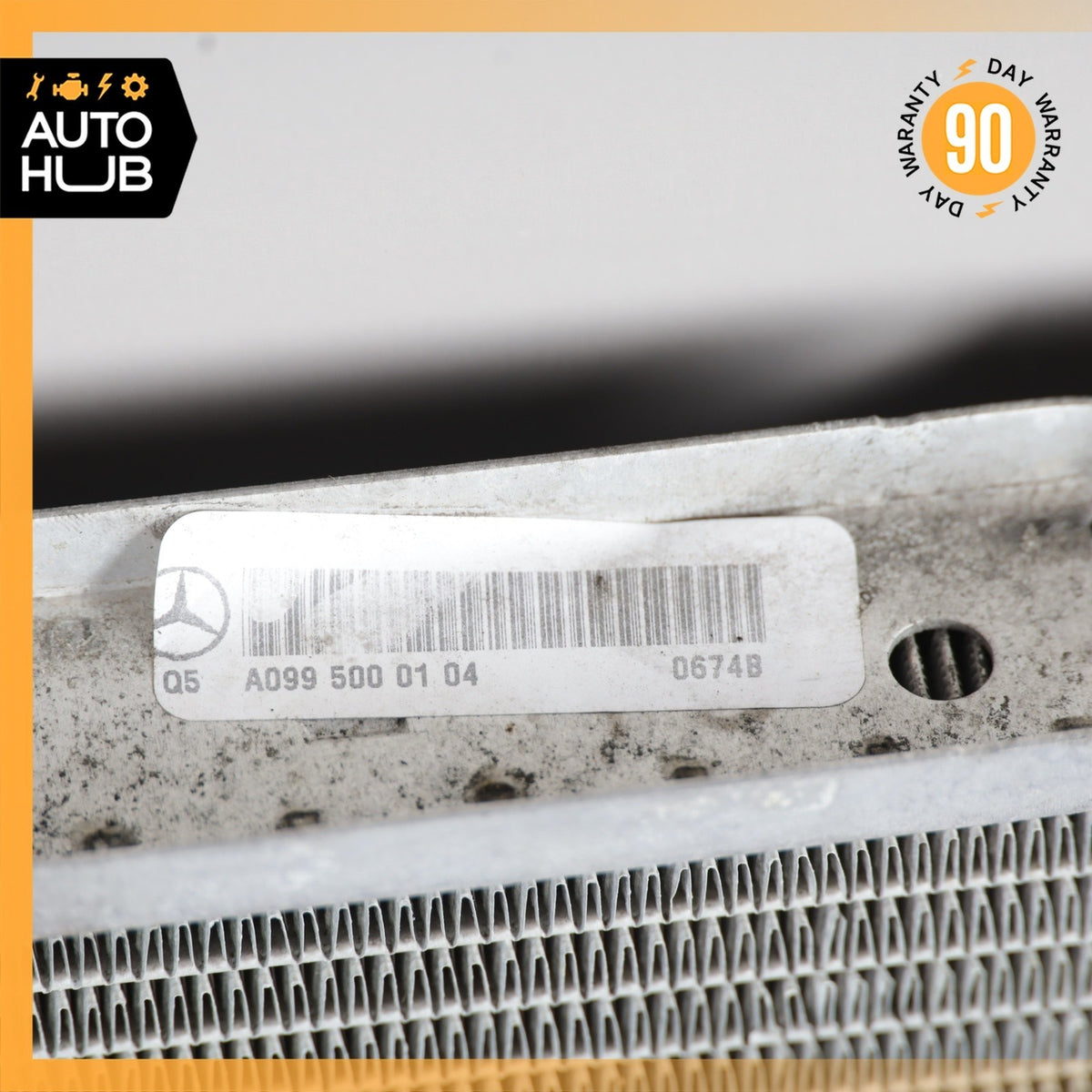 12-19 Mercedes W166 ML350 GL450 GLS63 AMG Engine Water Cooling Radiator OEM - photo 16