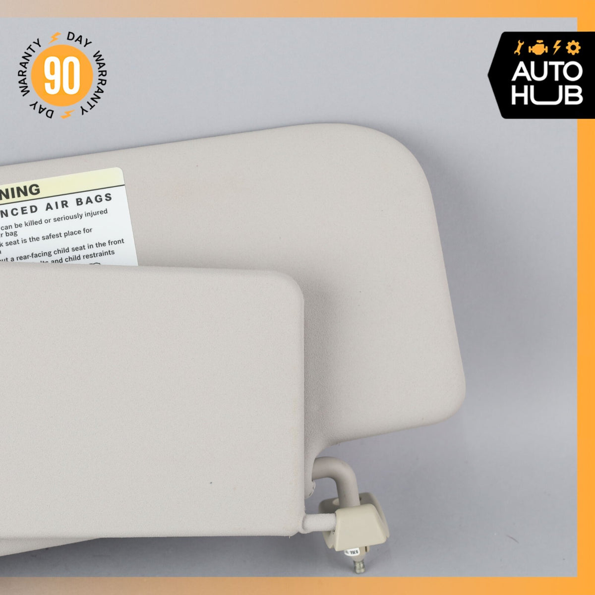 06-12 Mercedes W164 ML350 GL550 Sun Visor Sunvisor Front Right Side Gray OEM - photo 12