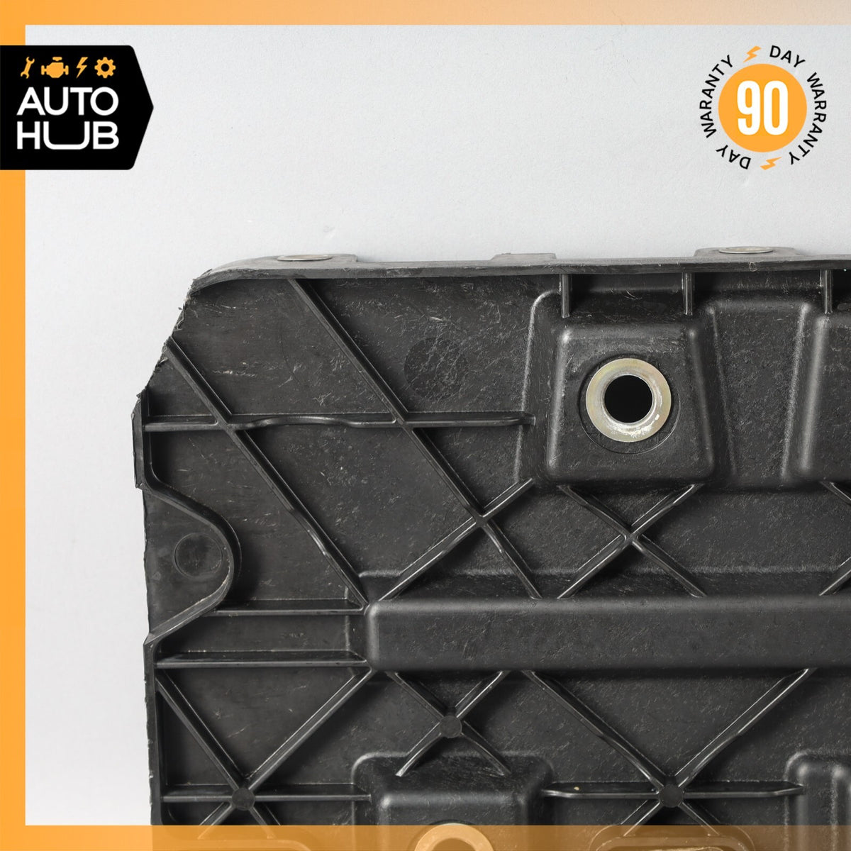 03-18 Bentley Continental GT Rear Left Side Battery Tray Box Bracket Plate OEM - photo 2