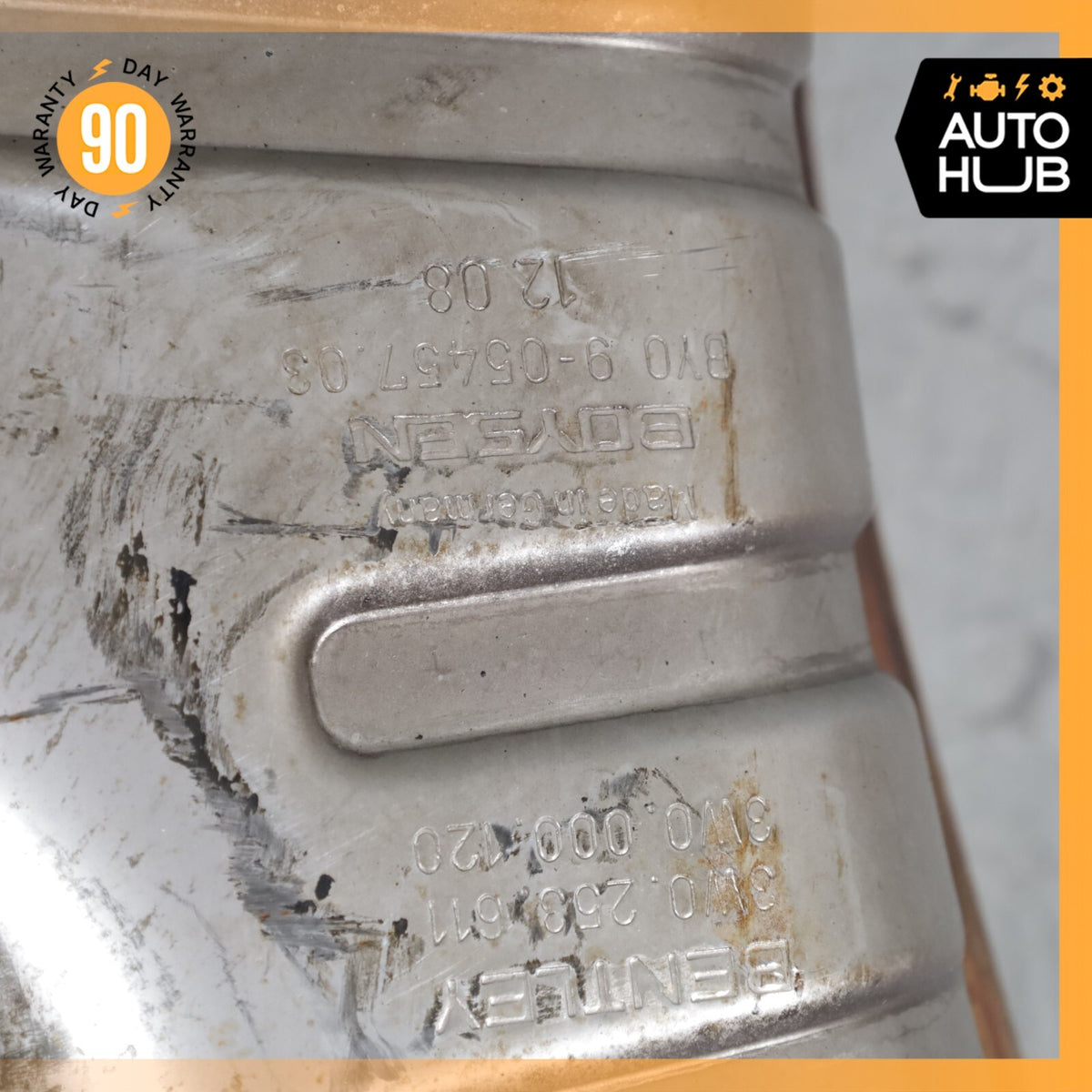 Bentley Continental GTC Speed Exhaust Muffler Mufflers Right & Left Set OEM 83k - photo 13