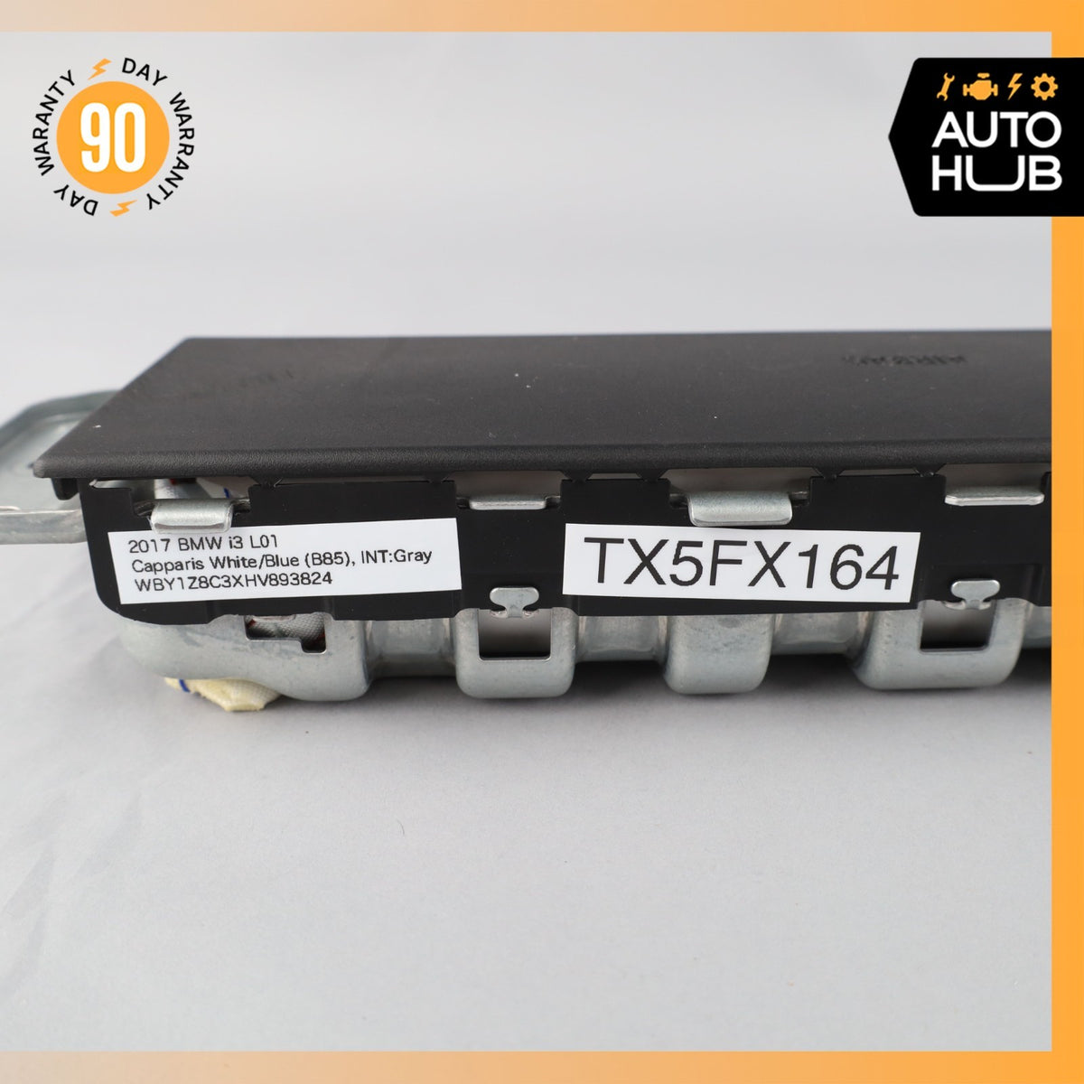 14-21 BMW i3 I01 Hybrid Knee Airbag Air Bag Right Passenger Side Black OEM - photo 13