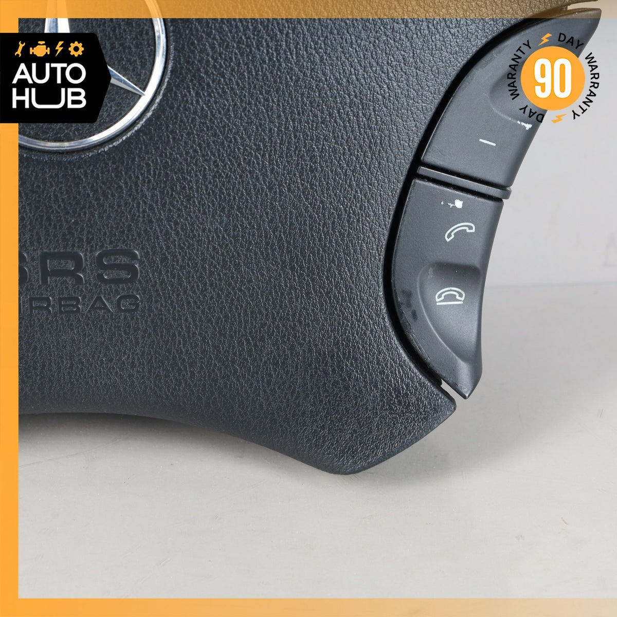 00-06 Mercedes W215 CL55 AMG S430 S350 Steering Wheel Air Bag Airbag Black OEM - photo 5