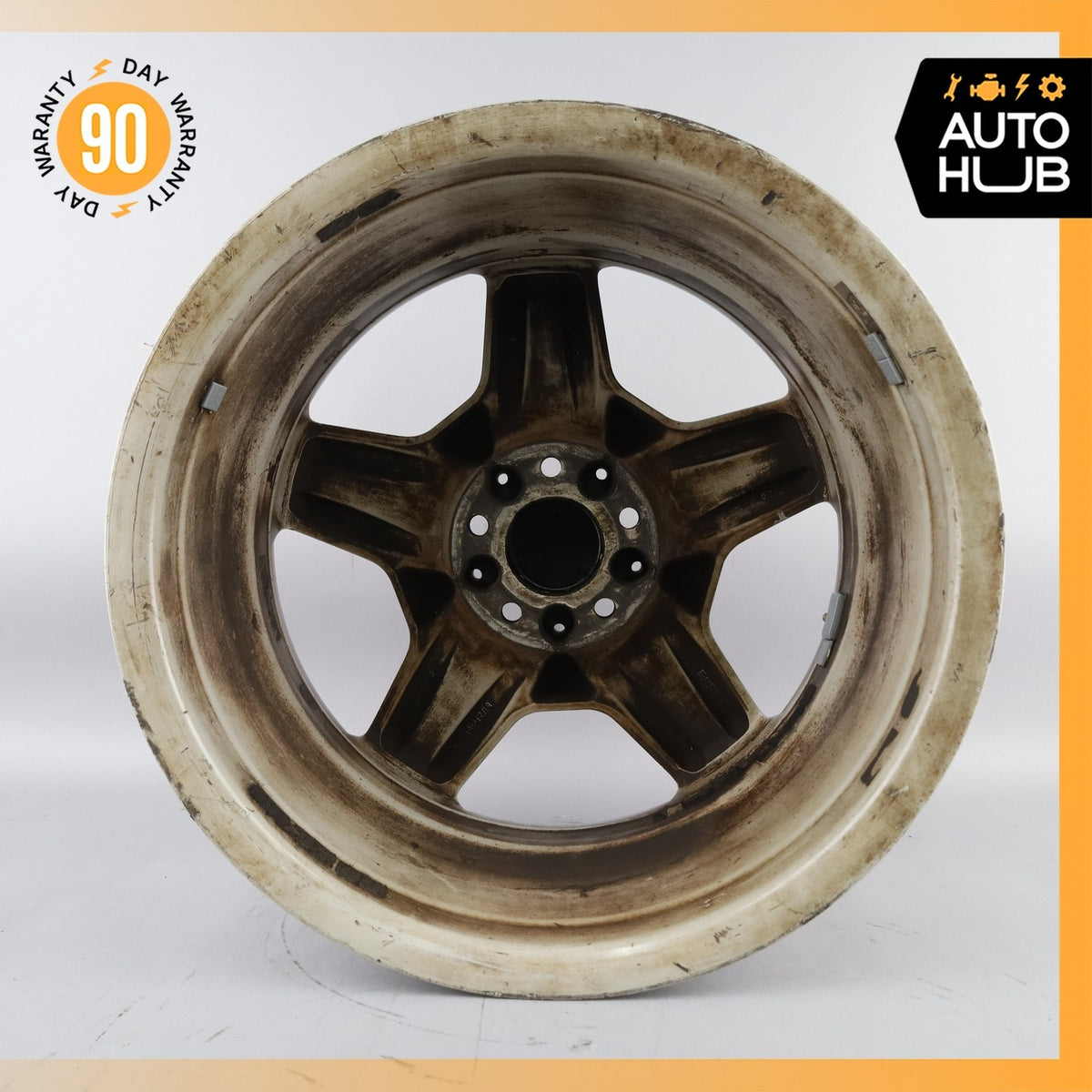 Mercedes W215 CL500 S55 CL55 AMG 8.5 x 18 18" Monoblock Front Wheel Rim OEM - photo 8