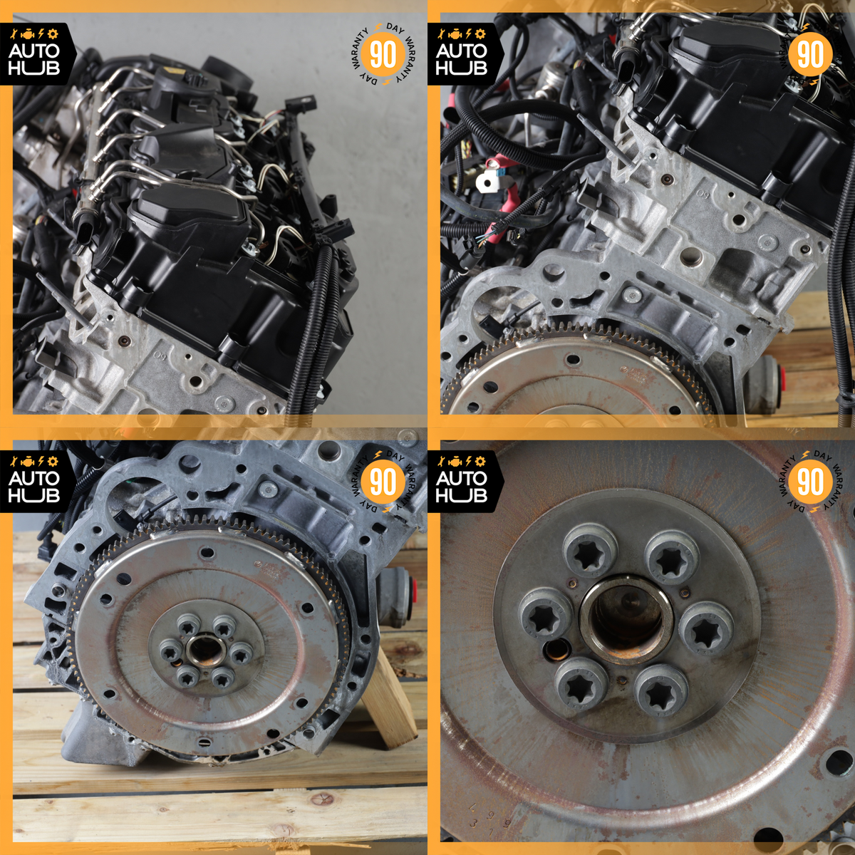 BMW F15 X5 X3 640i 535i 335i 3.0L Straight Six N55B30 Engine Motor Assembly OEM - photo 11