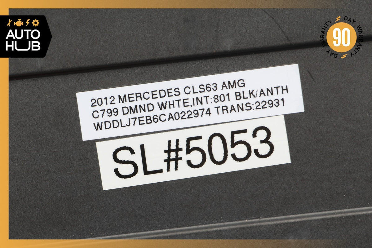 10-13 Mercedes W218 CLS63 E350 Front Left Seat Dynamic Lumbar Control Module OEM - photo 9