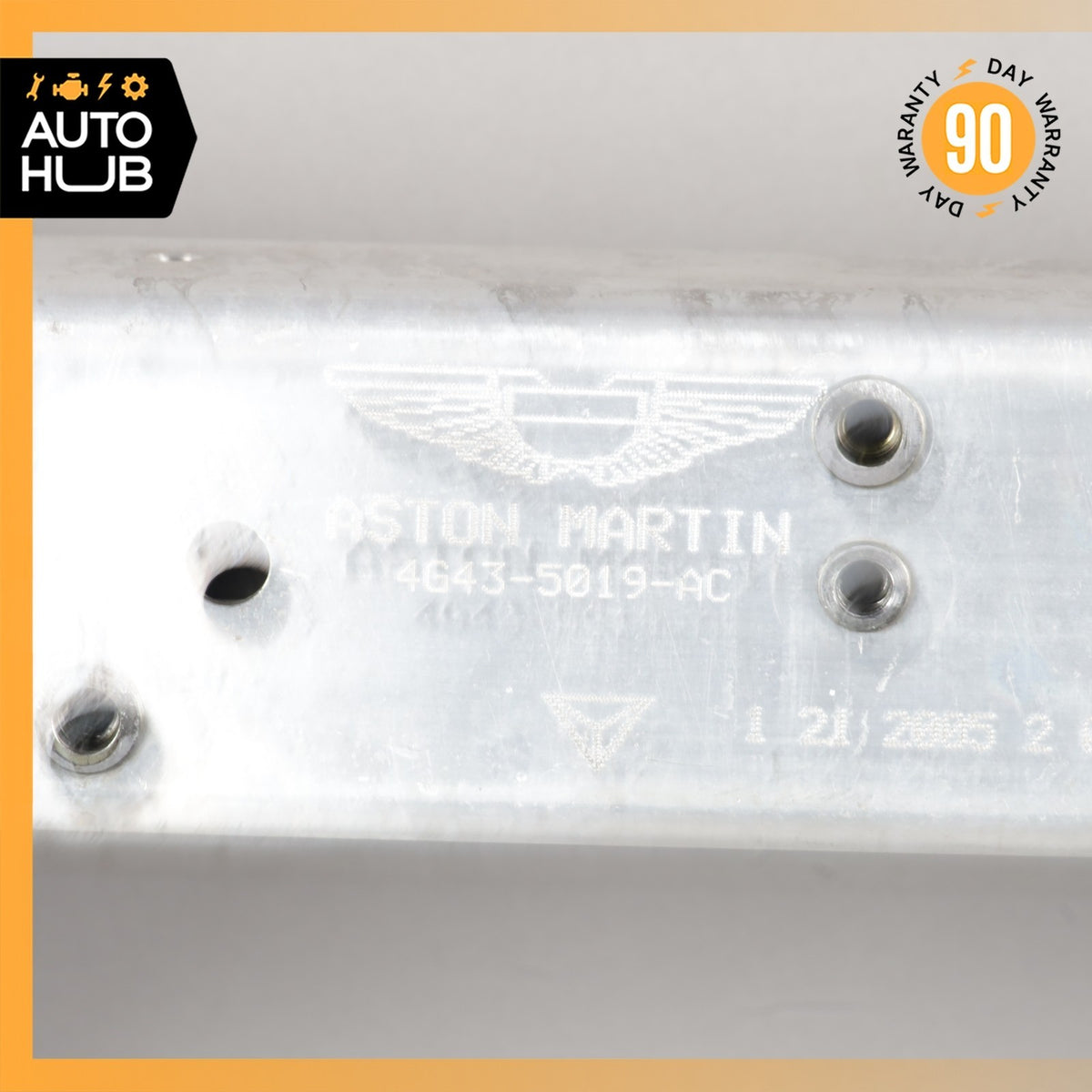 05-13 Aston Martin DB9 DBS Front Engine Subframe Crossmember 4G435019AC OEM 34k - photo 17