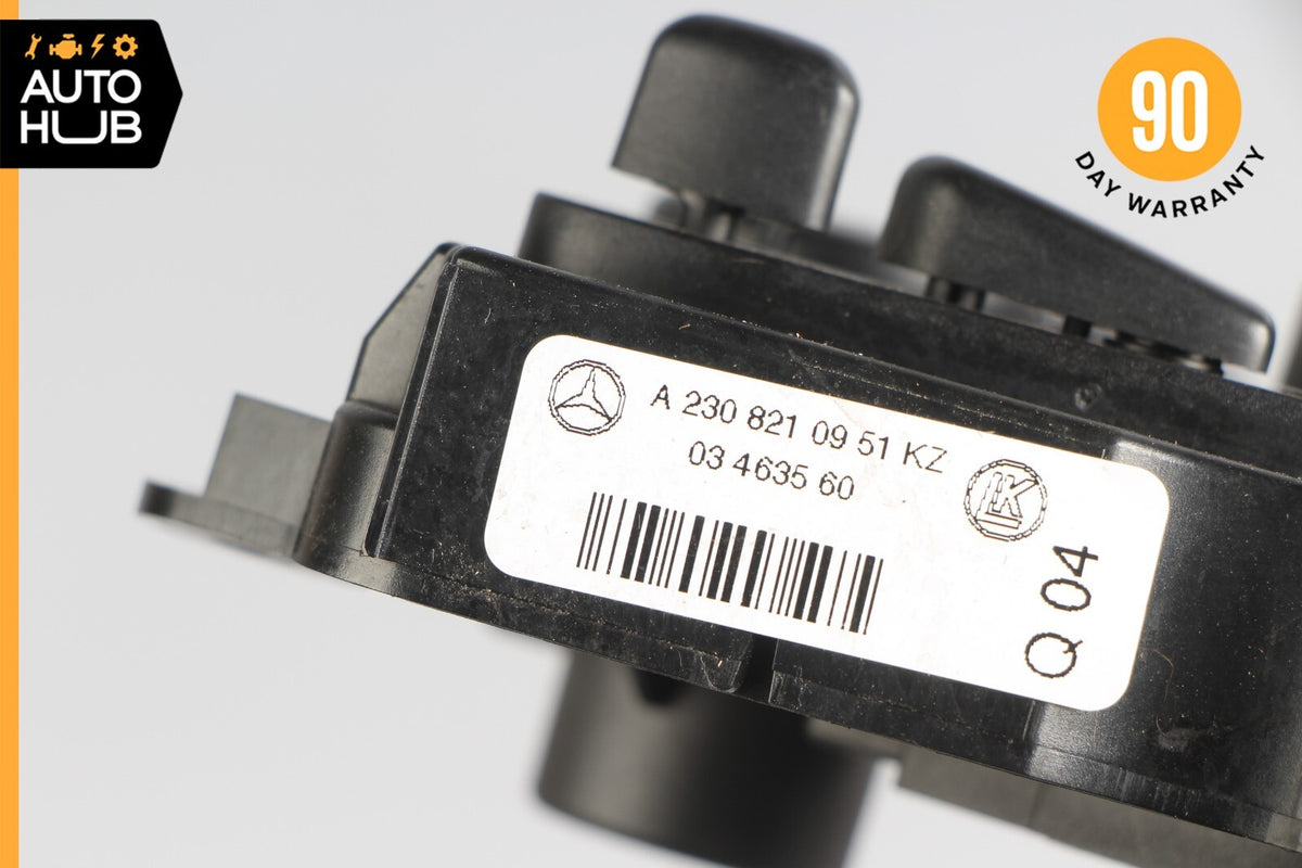 03-08 Mercedes R230 SL500 SL55 AMG Left Side Seat Switch Control Module OEM - photo 9