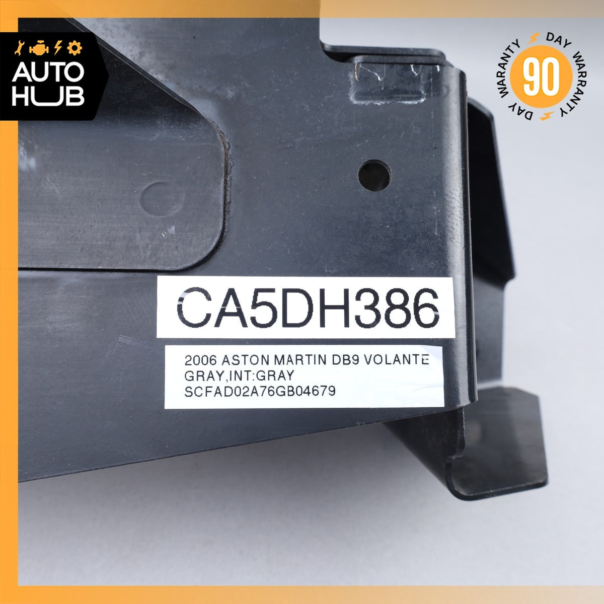 Aston Martin DB9 Engine Computer Module ECU Bracket Left w/ Door Strut OEM - photo 16