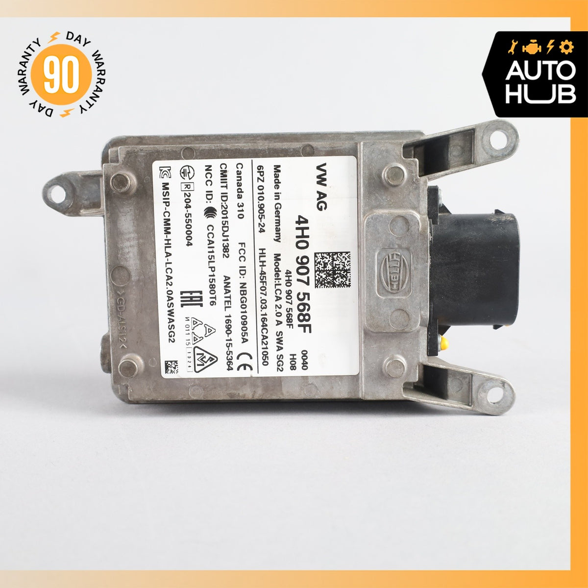 15-18 Audi D4 A8L Rear Left Bumper Blind Spot Radar Sensor Module OEM - photo 8