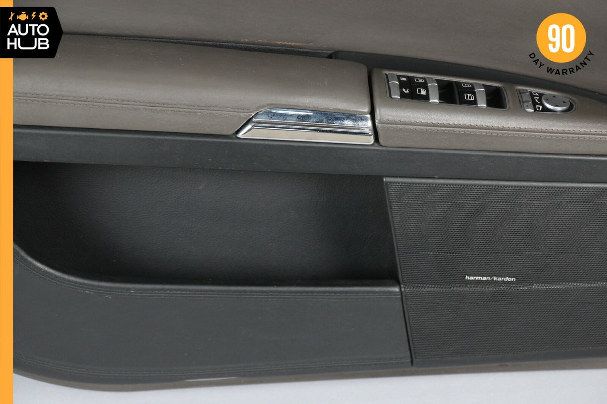 07-09 Mercedes W221 S550 S450 Front Left Side Interior Door Panel Designo OEM - photo 6