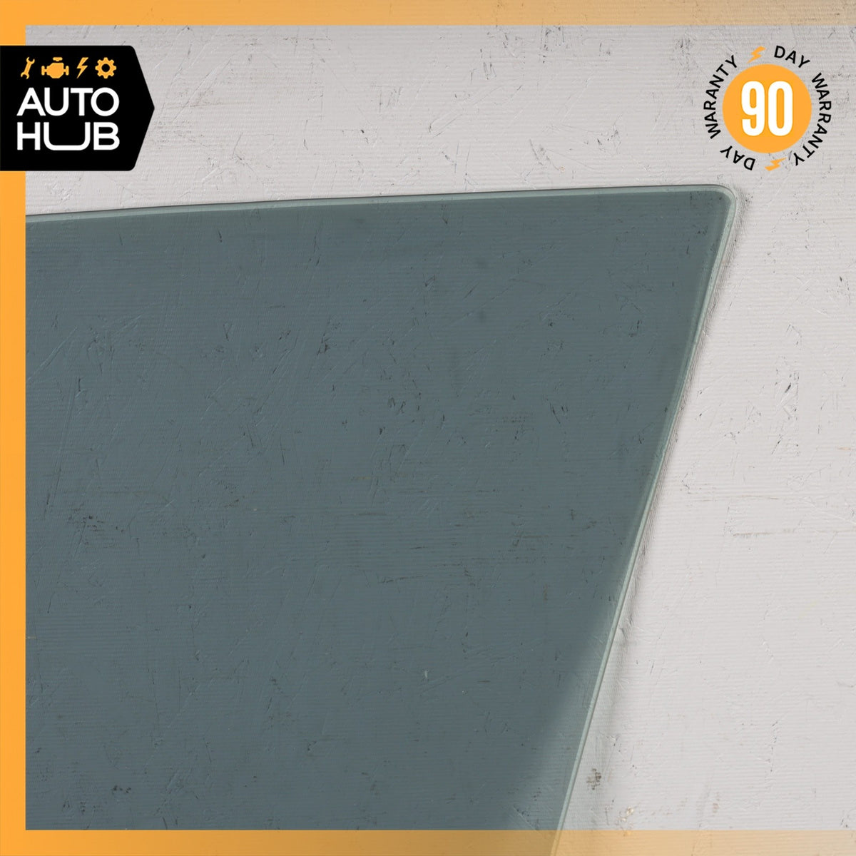 90-93 Mercedes 300E Front Right Passenger Side Door Window Glass OEM - photo 10