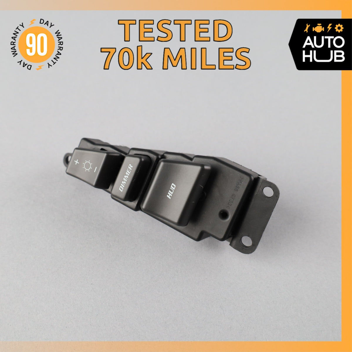 04-09 Cadillac XLR Head Up Display Switch Button 15251159 OEM 70k - photo 1