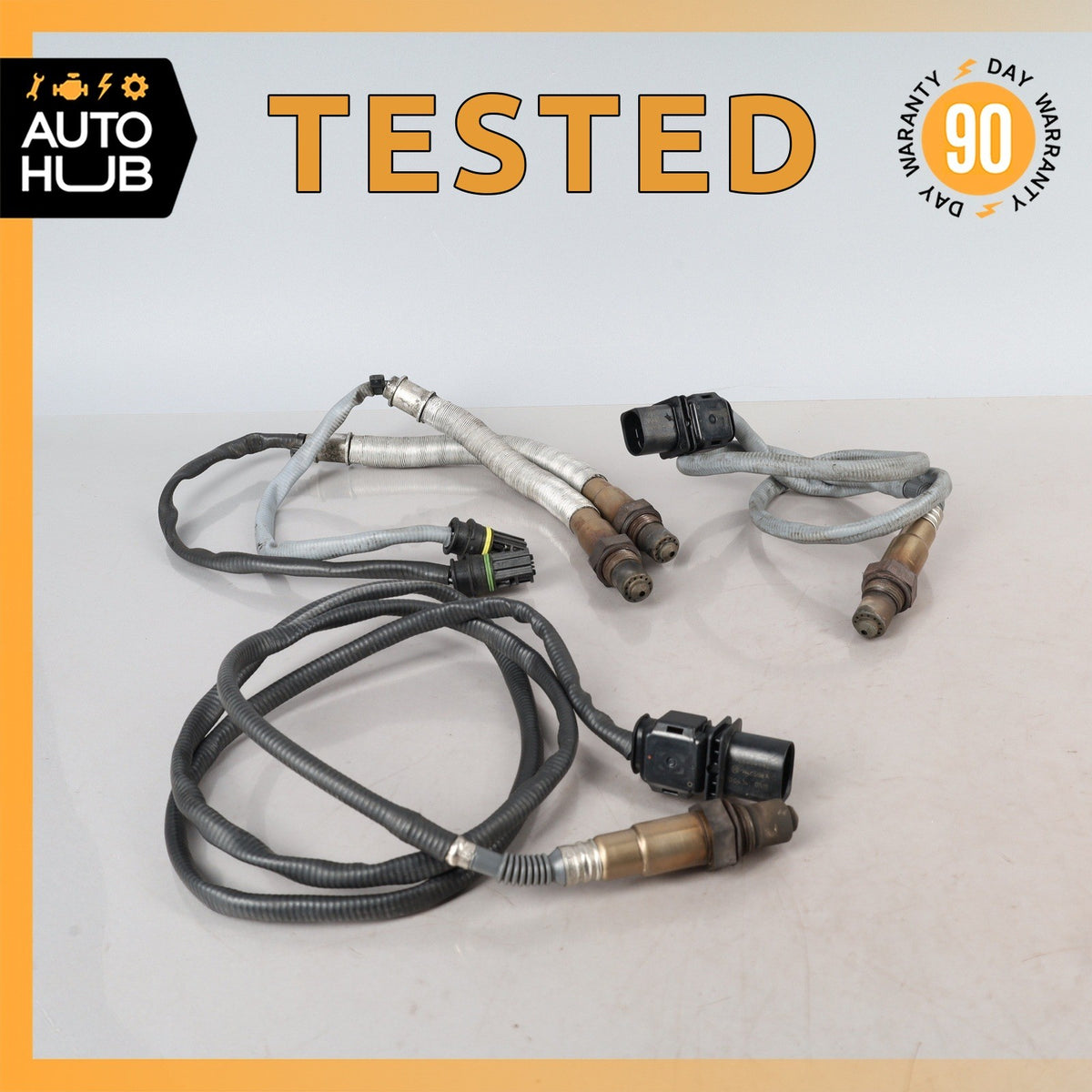 08-13 BMW E88 128i Engine Oxygen O2 Lambda Sensor Set OEM - photo 1