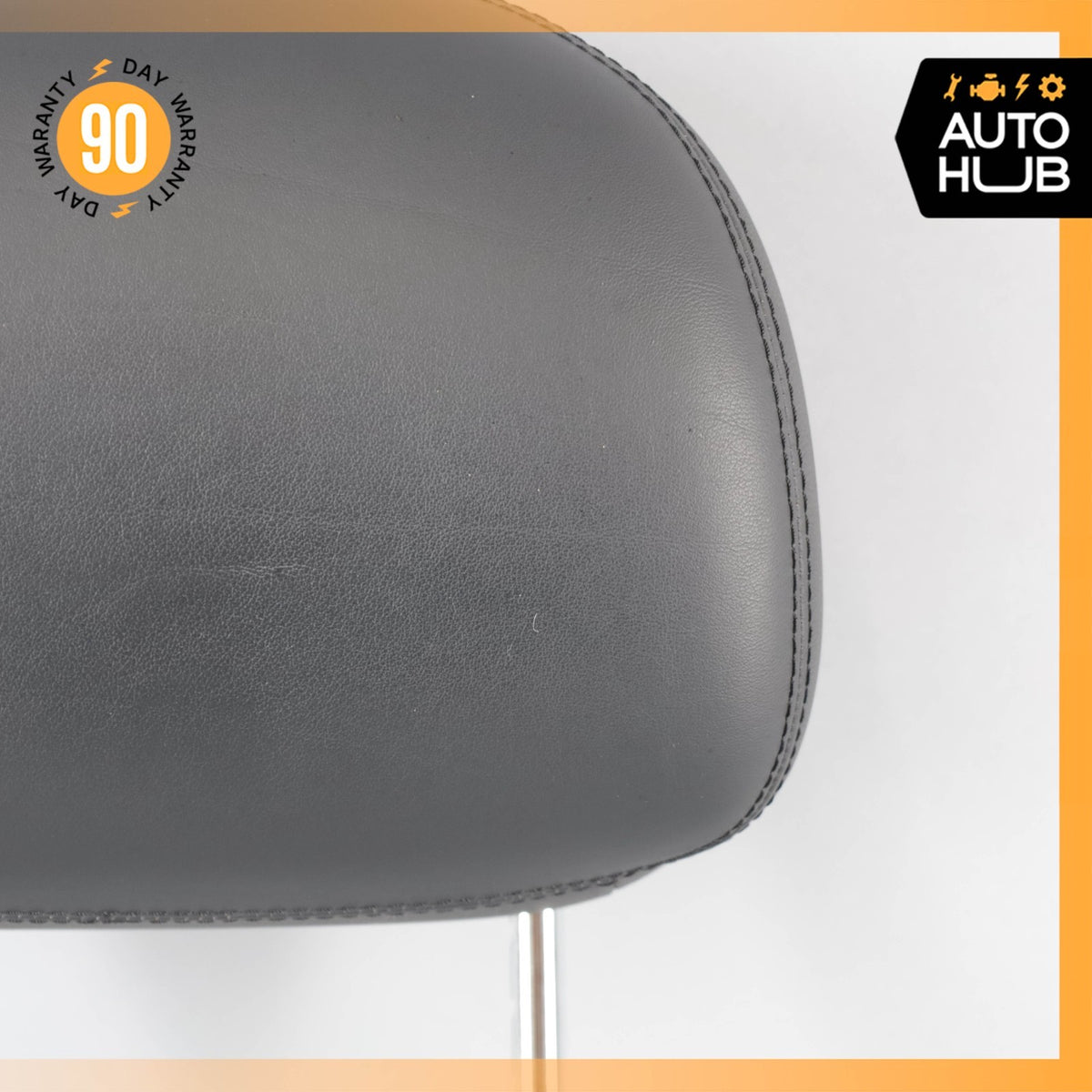 07-09 Mercedes W211 E63 AMG Seat Headrest Head Rest Left Or Right Side Black OEM - photo 3