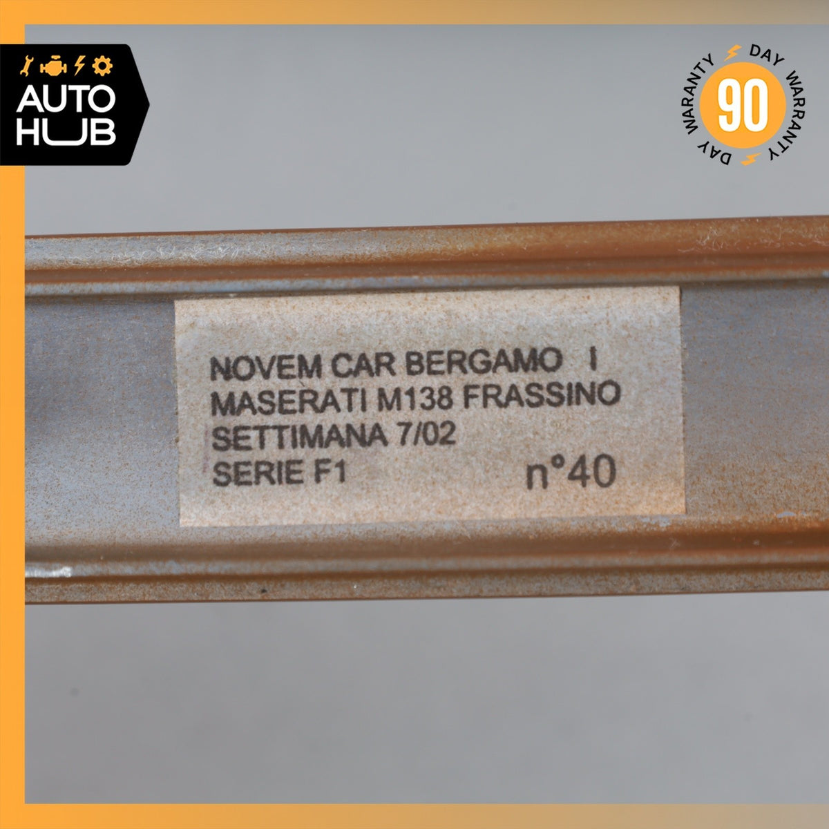 Maserati 4200 Coupe Spyder GT M138 Rear Right Door Panel Trim Wood OEM 31k - photo 11