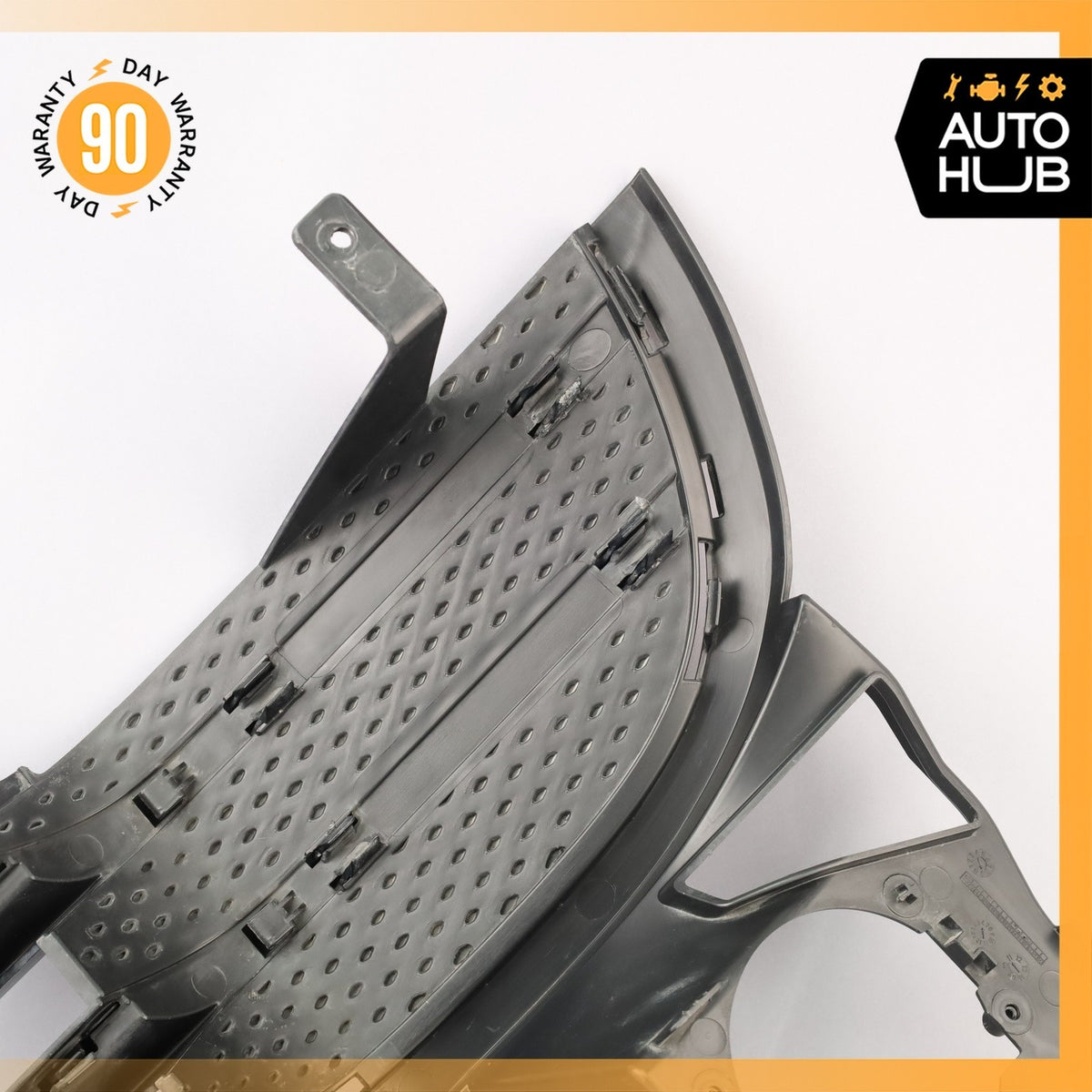 11-14 Porsche Cayenne 958 Front Right Side Bumper Mesh Grille Black OEM - photo 17